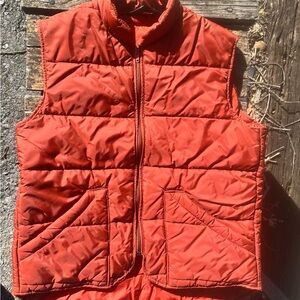 SEARS VINTAGE 1980s SLEEVELESS PUFFER VEST JACKET BOYS LARGE (14-16)